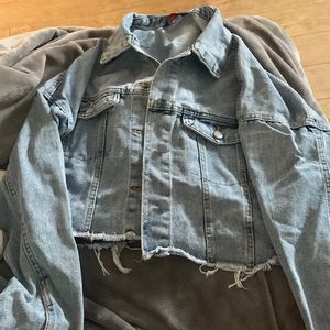 Cropped Jean Jacket